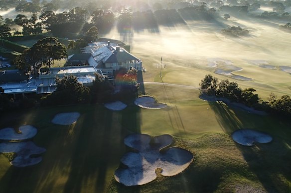Royal Melbourne is rated one of the best golf courses in the world and it can take a decade to become a member.