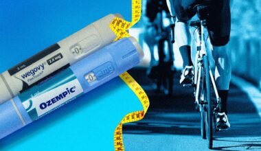 A weight loss jab and a cyclist