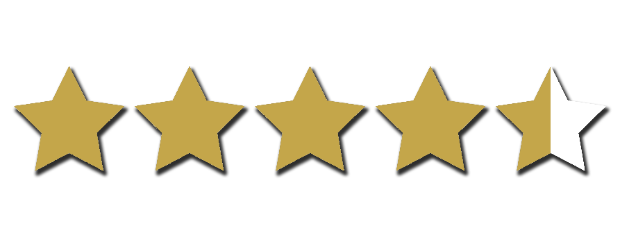 4.5 star review