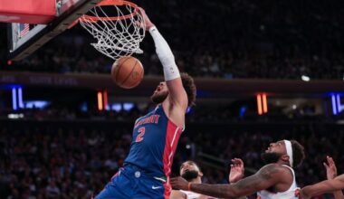 NBA roundup: Pistons dominate Knicks to cap season sweep