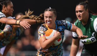 Video: Jada Taylor scores incredible try to seal All Stars win