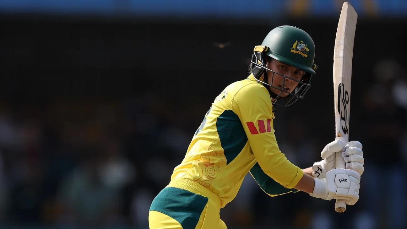 Aus vs Ind 2025-26 - Phoebe Litchfield admits life after Alyssa Healy will be 'a massive change'