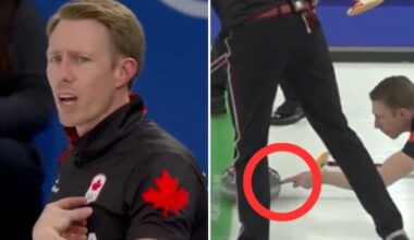 Curling drama, Canada vs Sweden confrontation, cheating accusation, video, highlights, results, Milan-Cortina