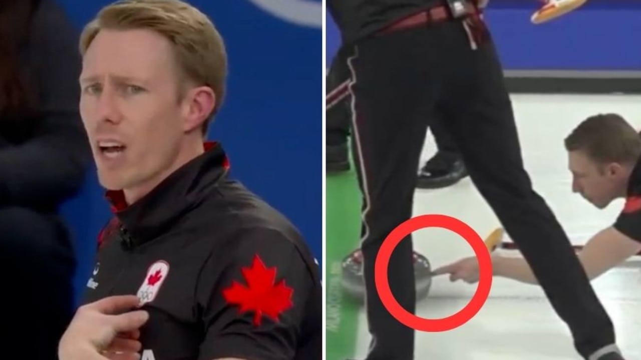 Curling drama, Canada vs Sweden confrontation, cheating accusation, video, highlights, results, Milan-Cortina