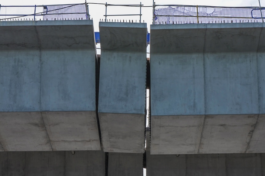 Bridge under construction