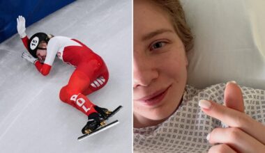 Olympic speedskater Kamila Sellier shares positive update with cropped selfie after surgery on facial injuries
