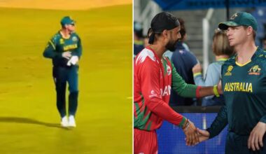 Australia exit T20 World Cup with final ‘insult’ to Steve Smith in win over Oman