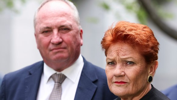 Barnaby Joyce and Pauline Hanson have teased that more Nationals could defect to One Nation.