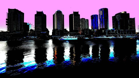 Docklands is home to about 16,000 residents, most of whom live in high-rise apartment buildings, according to ABS census data..