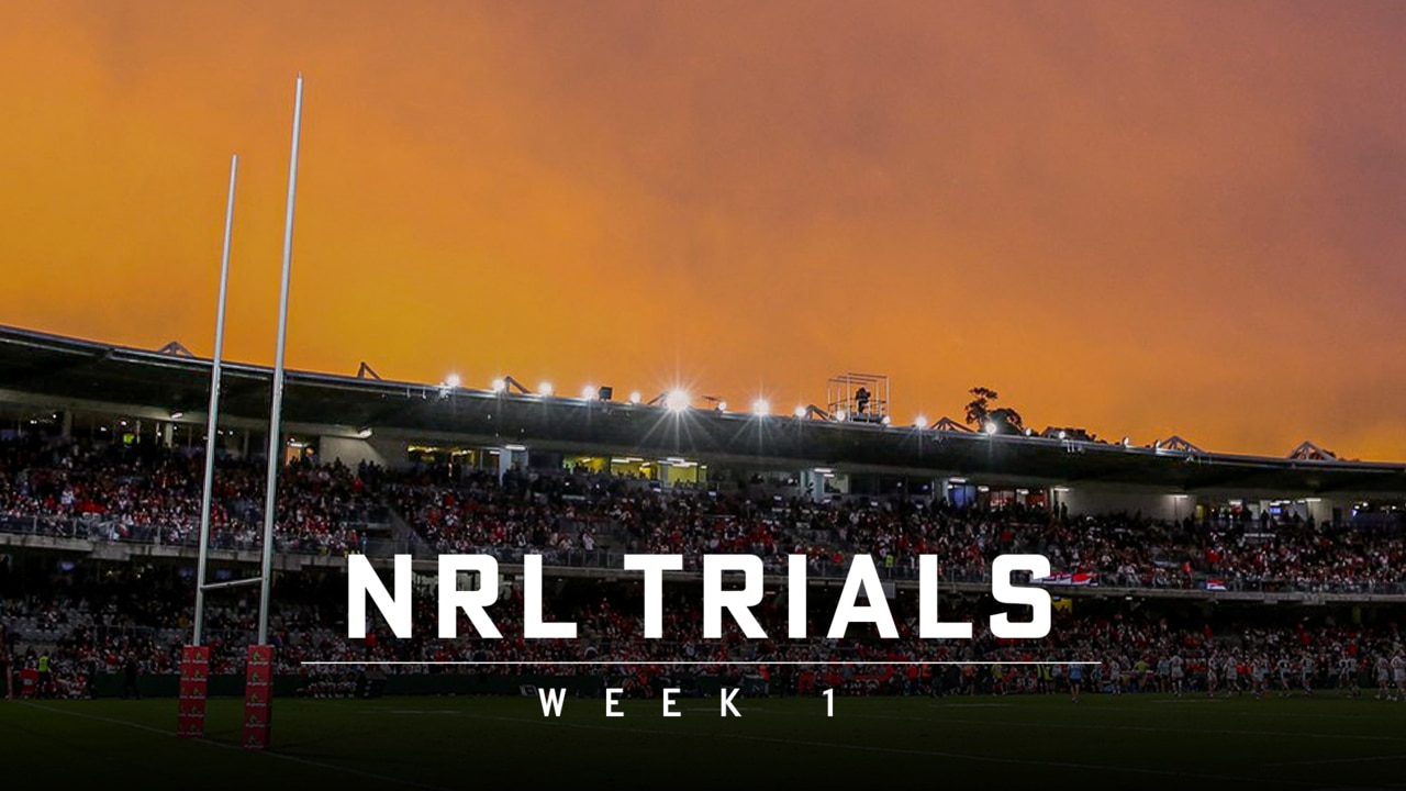 Teams, Trials Week 1, Bulldogs vs Cowboys, Sandon Smith, Josh Kerr, Dragons vs Knights, selections, changes, injuries