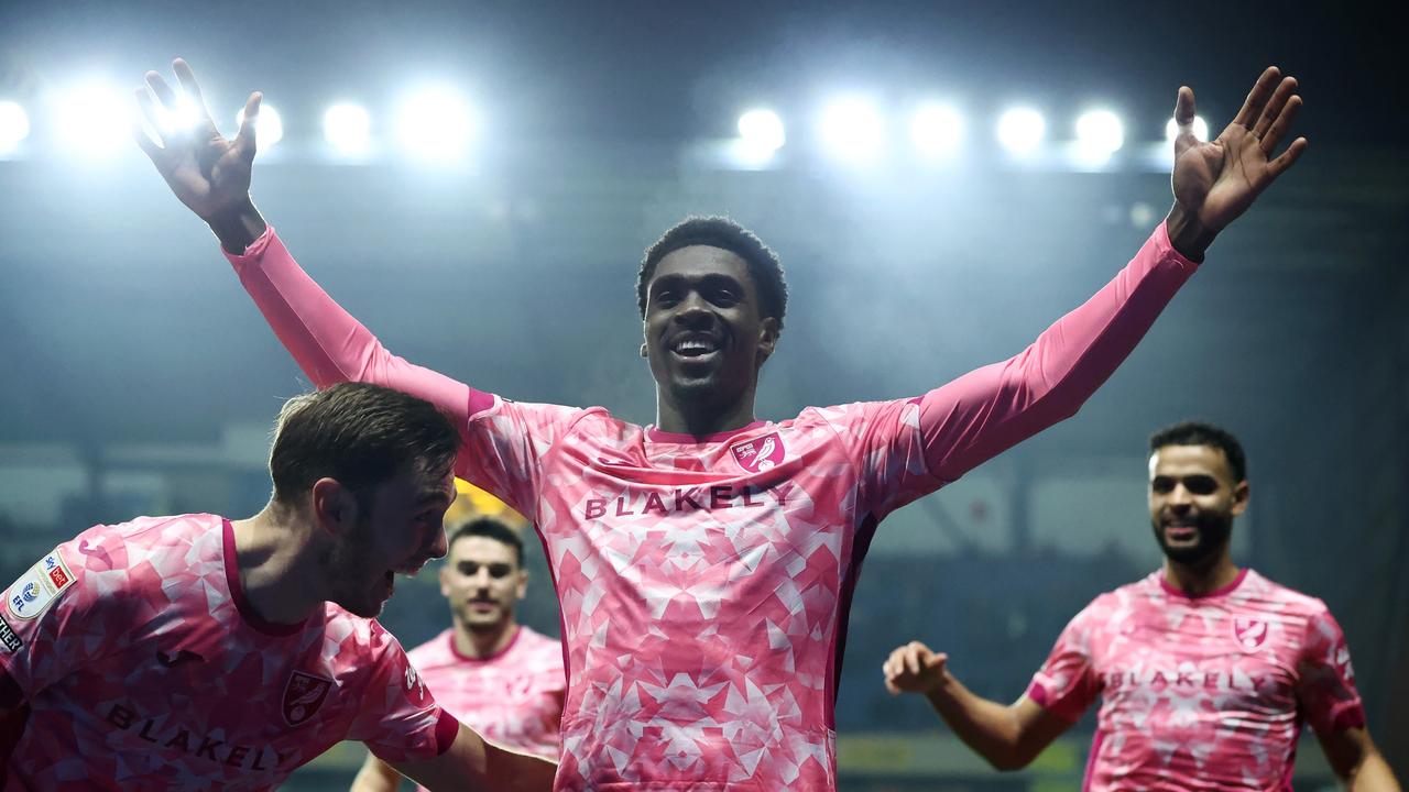 Mohammed Tour scores Norwich City hat-trick, goals, video