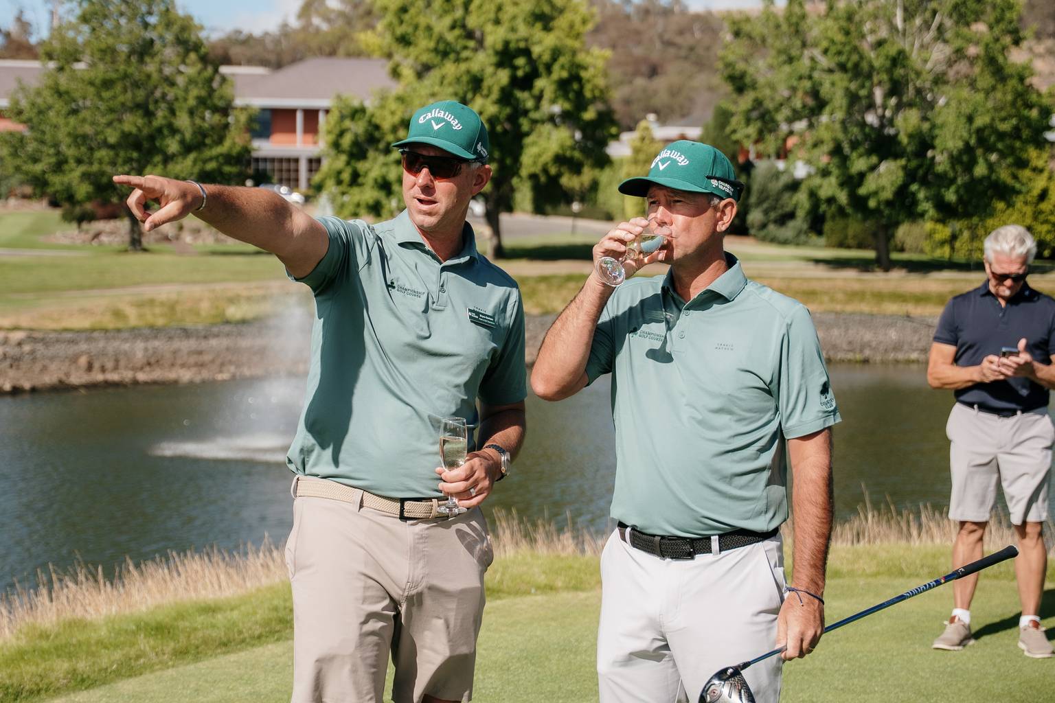 Ricky Ponting first to play at Country Club Tasmania’s new golf course