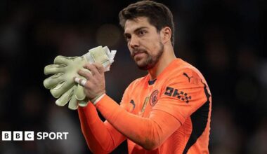 Stefan Ortega applauds