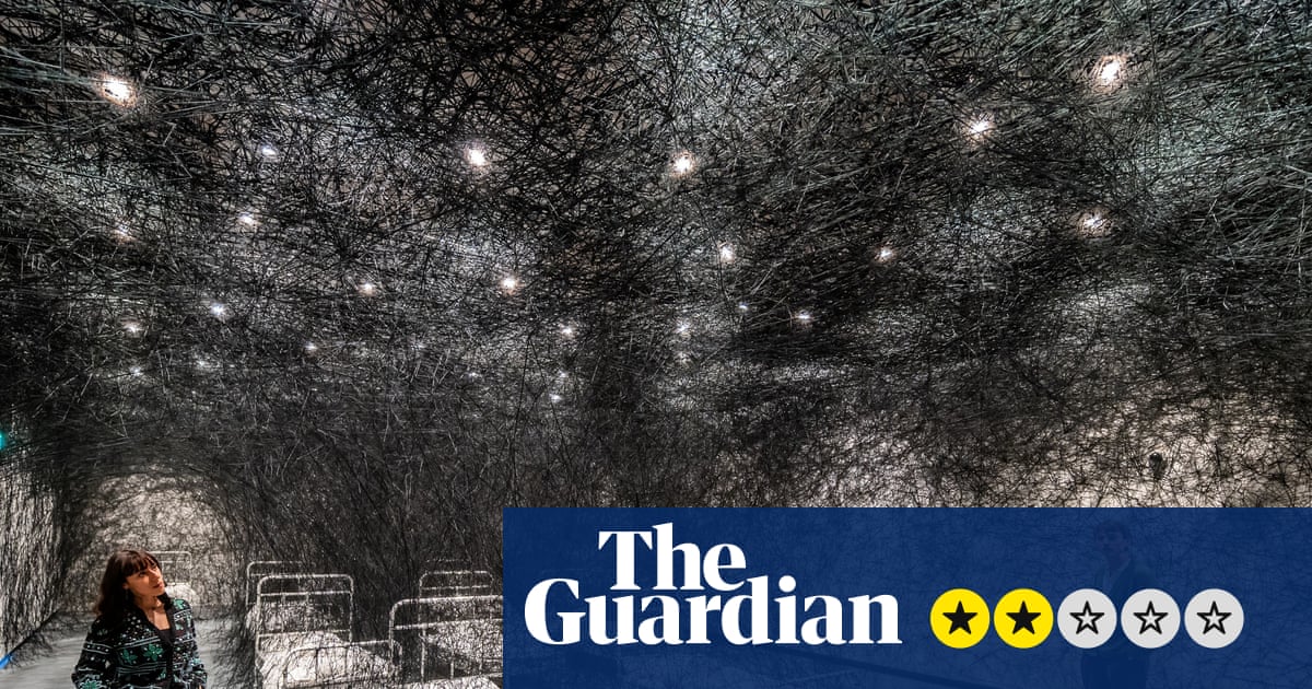 Yin Xiuzhen and Chiharu Shiota review – so on-the-nose it gives you a nosebleed | Art