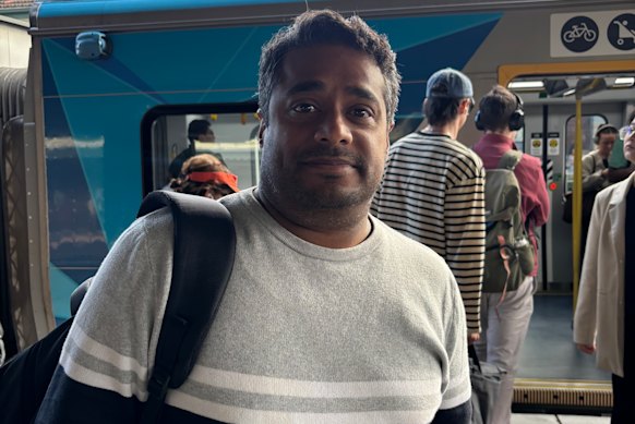 Cranbourne resident Manoj Mathew estimates his commute will be 25 minutes longer.