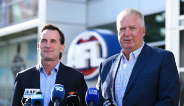 'Old soup': AFL footy boss brushes off speculation