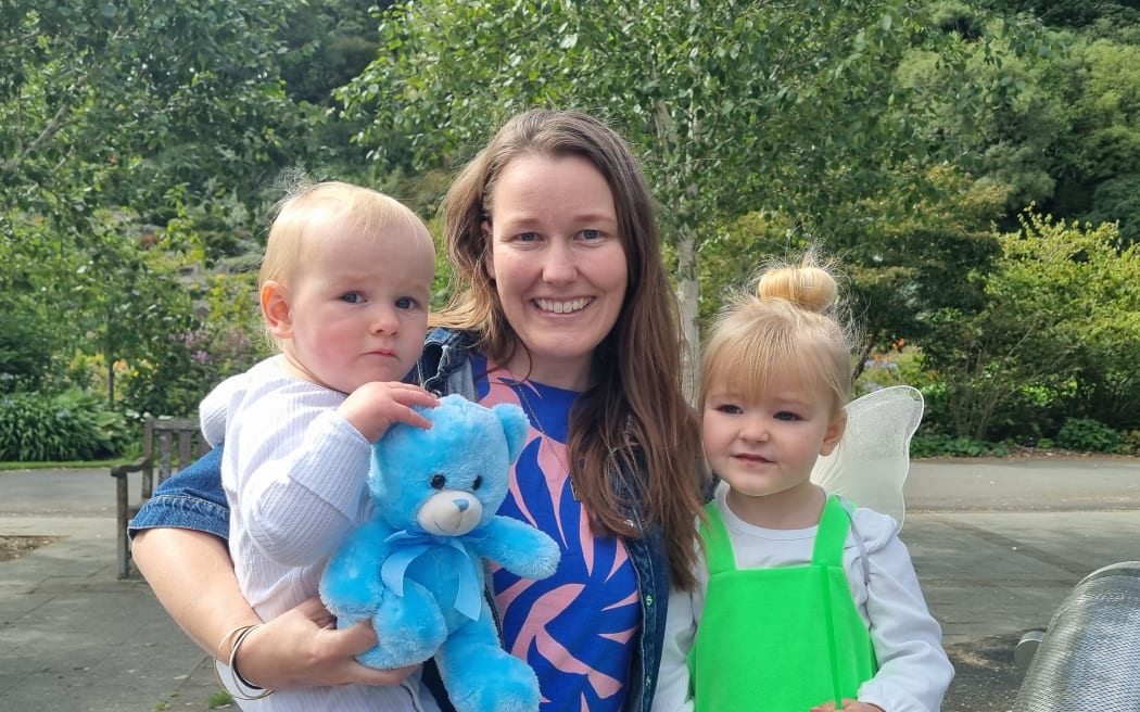 Katy Sinnott grew up watching the Disney movies and reading the books and was excited to share that with her kids Fynn, 1, and Sophie, 3.