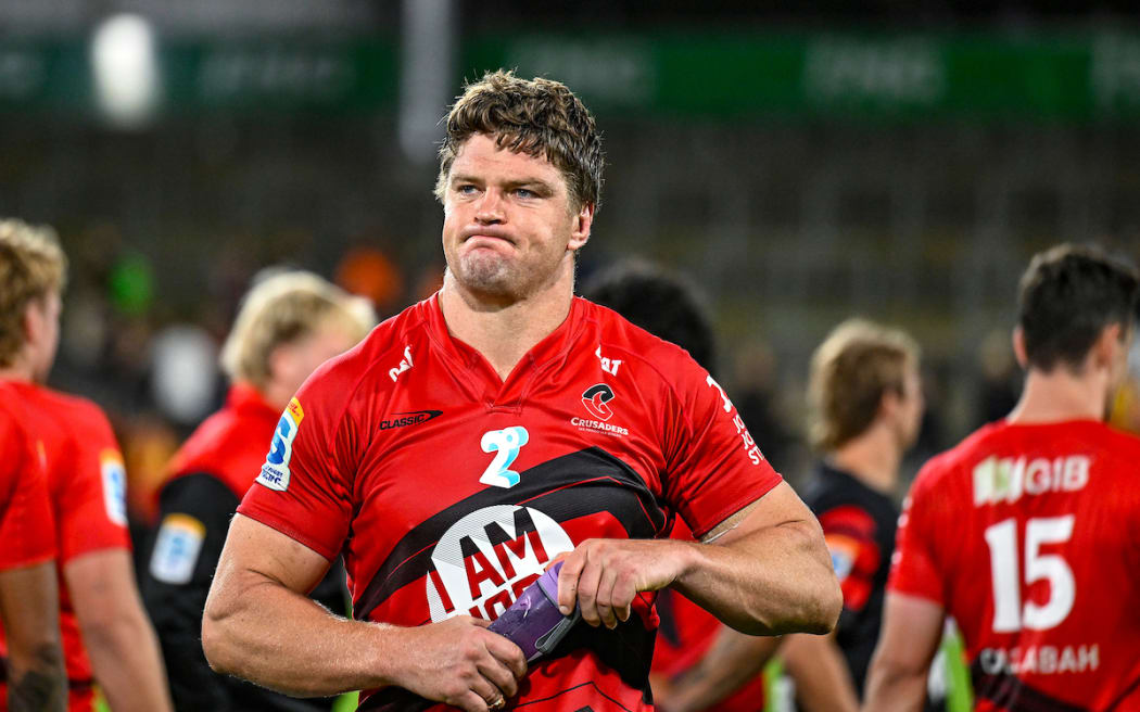 Scott Barrett of the Crusaders.