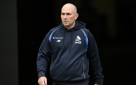 Fijian Drua assistant coach Glen Jackson during the Fiji Drua Captain's Run at Eden Park ahead of tomorrow's Quarter final of the Super Rugby Pacific competition. Auckland, New Zealand. Friday 7 June June 2024. © Photo: Andrew Cornaga / Photosport