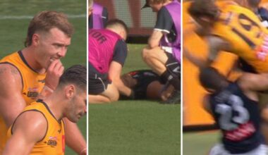 Jacob Weitering injury in Victoria vs Western Australia, concussion, neck, shoulder, latest news