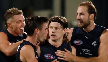 Cat injury puts heat on ruck rule, Weitering set to return, slick Blues unveil future star