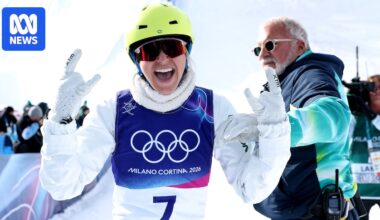 Danielle Scott wins silver medal in women's aerials event at 2026 Milano Cortina Winter Olympics