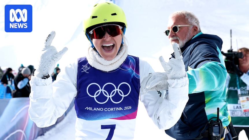 Danielle Scott wins silver medal in women's aerials event at 2026 Milano Cortina Winter Olympics