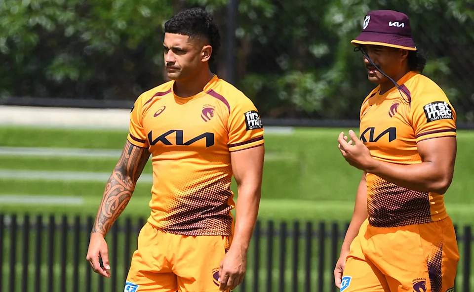 Aublix Tawha at the Brisbane Broncos.