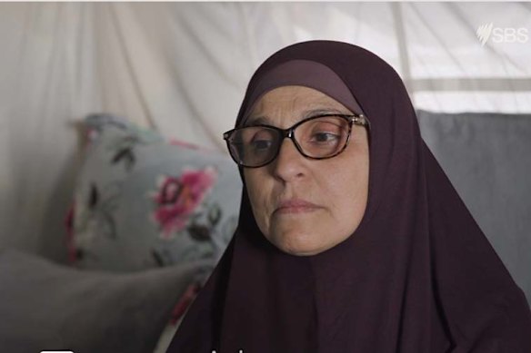 Yusuf’s mother Aminah Zahab is among the 11 women at al-Roj camp. She was interviewed by SBS Dateline in 2024.