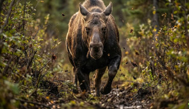 A Young Bear Thought It Found Easy Prey Until This 800-Pound Protector Intervened