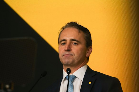 CBA chief executive Matt Comyn said roles would shift more rapidly over the next five years.