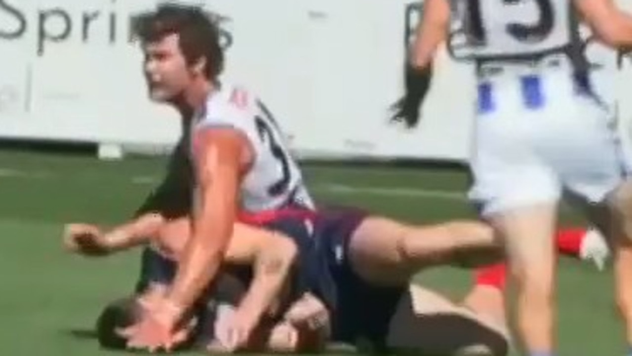 Fox Footy AFL Daily for Sunday February 22, Charlie Comben MRO tackle, Cooper Hodge draft call between Hawthorn and Brisbane