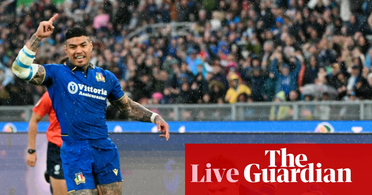 Italy v Scotland: Six Nations 2026 rugby union updates – live | Six Nations 2026