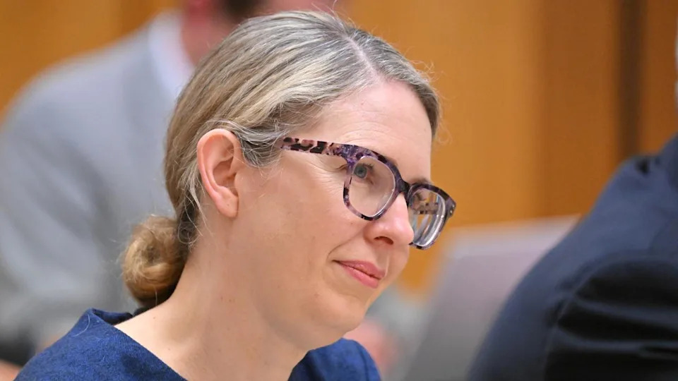 Danielle Wood during Senate estimate hearings