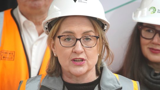 Premier Jacinta Allan: The buck stops with her.