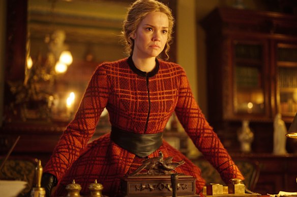 Maia Mitchell as Lady Belle in The Artful Dodger.