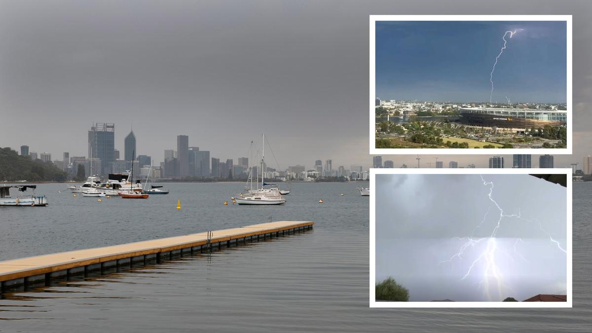 Perth weather: Three struck by lightning in Hamersley and Mount Helena during wild thunderstorms