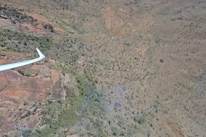 Footage from glider