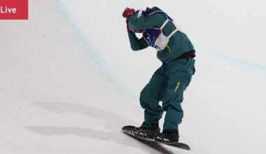 Mens snowboarding halfpipe final Australia medal results, tally, schedule, how to watch