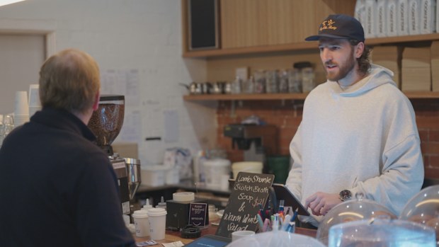 Marcus Bontempelli in the Prime Video documentary.