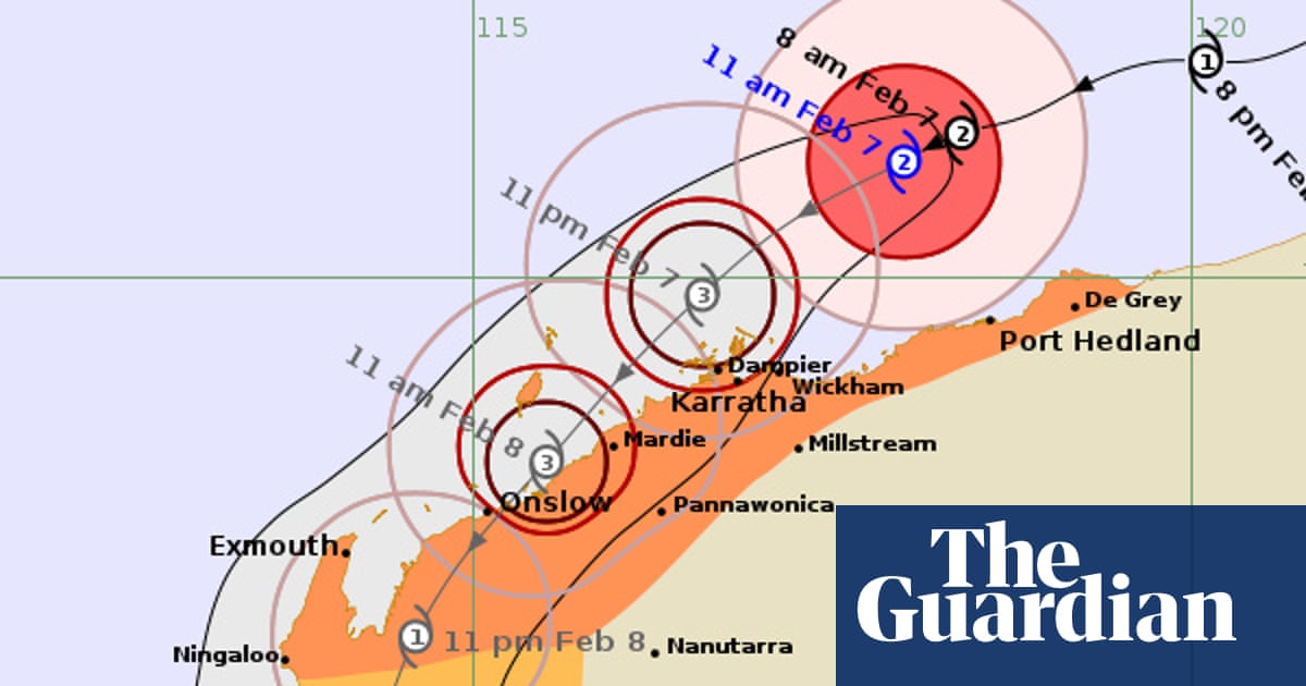 Cyclone Mitchell intensifies as towns in north-west WA brace for winds, flooding | Australia weather