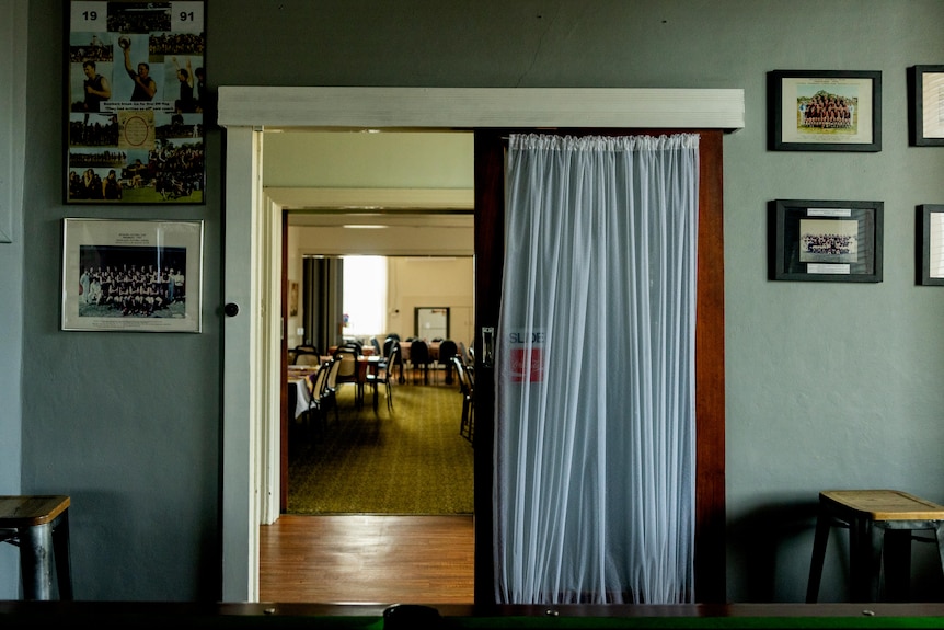 Premiership heroes are celebrated at the Western Hotel in Balmoral.