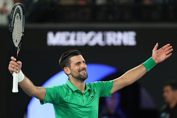 Novak Djokovic’s run to the Australian Open men’s final was remarkable.