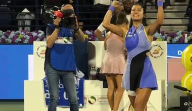 PANALOOO! 🗣️🫡🇵🇭 WATCH: Women's Tennis Association (#WTA) has shared "unreal scenes" of Filipina tennis star #AlexEala as she won over world No. 8 Italian Jasmine Paolini in the Round of 32 of the WTA 1000 #DubaiTennis Championships in the United Arab Emirates (UAE). (🎥: WTA/FB) | #PTV #ParaSaBayan #PTVDigitalMedia #PTVSportsNetwork