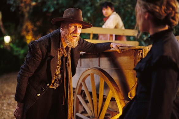 David Thewlis as Fagin, his version of which is inspired by the mastermind of the Great Train Robbery.