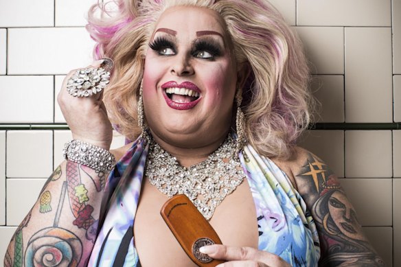 Sydney drag queen Maxi Shield.
