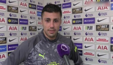 Tottenham v Manchester City, Rodri’s referee comments, Pep Guardiola press conference, interview, VAR drama, latest news, video, highlights