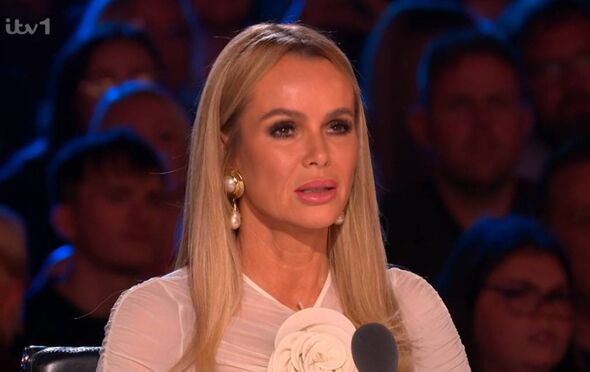 Amanda Holden was back on Britain's Got Talent Amanda Holden was back on Britain's Got Talent