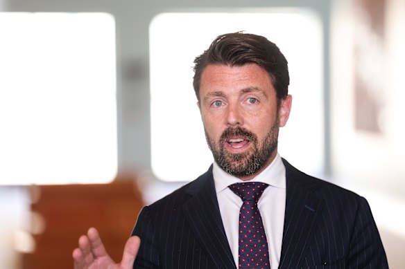 The opposition spokesman for home affairs, Senator Jonno Duniam.