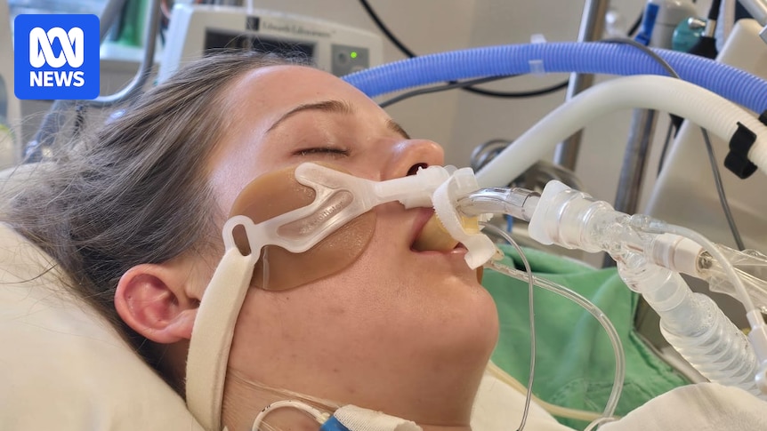 Queensland woman wakes from coma after contracting meningitis and septic shock on ski holiday to Japan